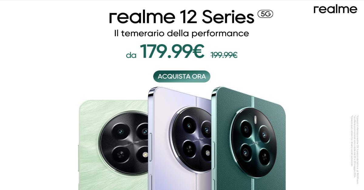 realme 12 Series 5G disponibile