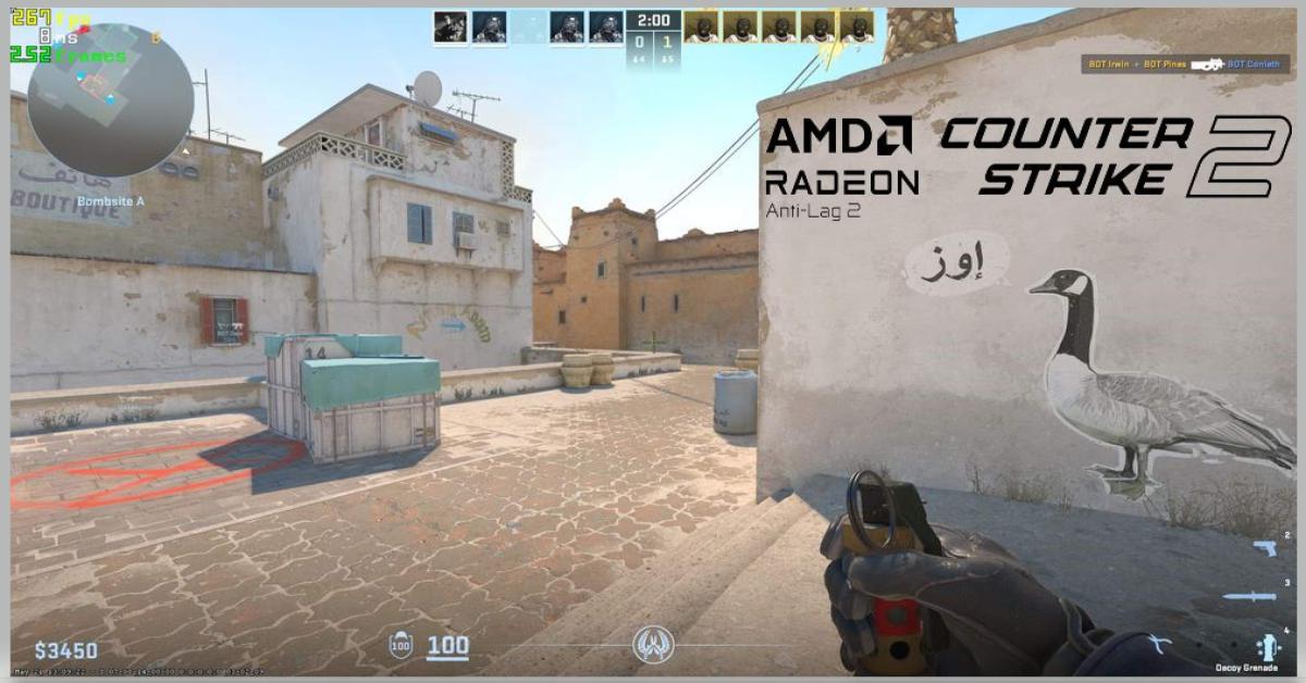 AMD Radeon Anti-Lag 2 è disponibile in Counter-Strike 2
