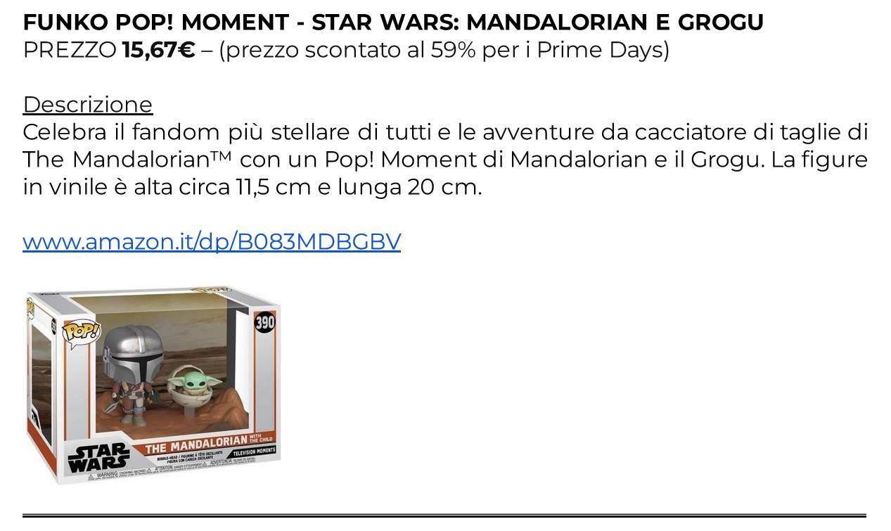 FUNKO! - le offerte per i Prime Days