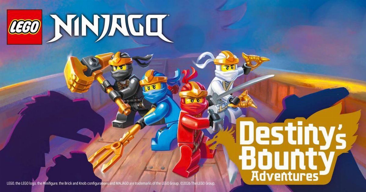 LEGO NINJAGO Il Gioco da Tavolo: Destiny’s Bounty Adventures