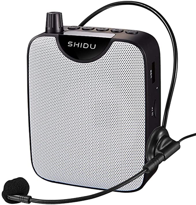 Amplificatore vocale portatile SHIDU cassa con microfono cuffia Sconto e Offerta