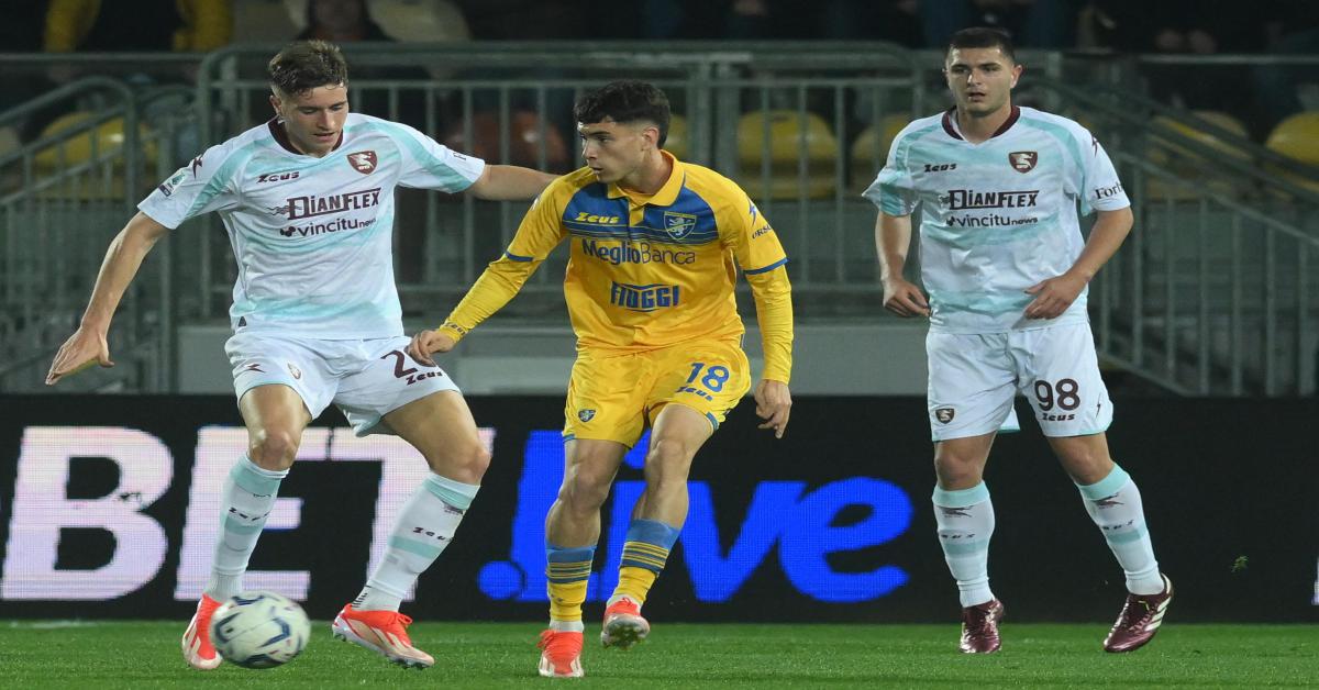 Frosinone-Salernitana 3-0 - tris e 3 punti salvezza per Di Francesco