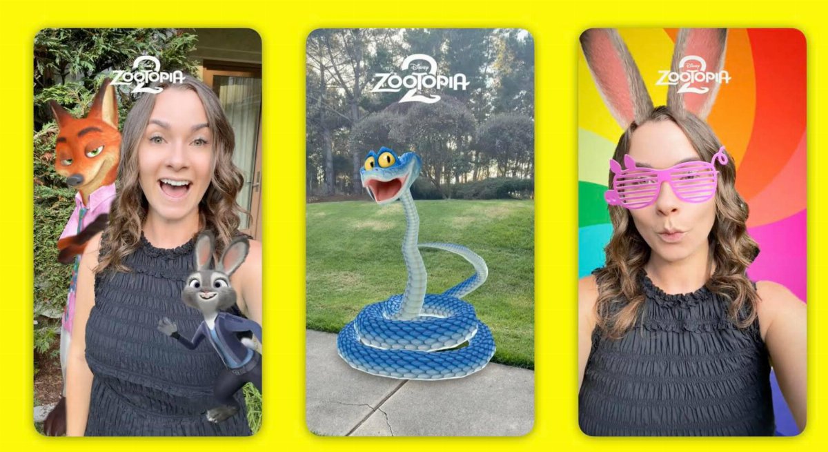 Snapchat e Disney presentano nuove Lenti AR per il lancio di Zootropolis 2 Snapchat e Disney presentano nuove Lenti AR per il lancio di Zootropolis 2