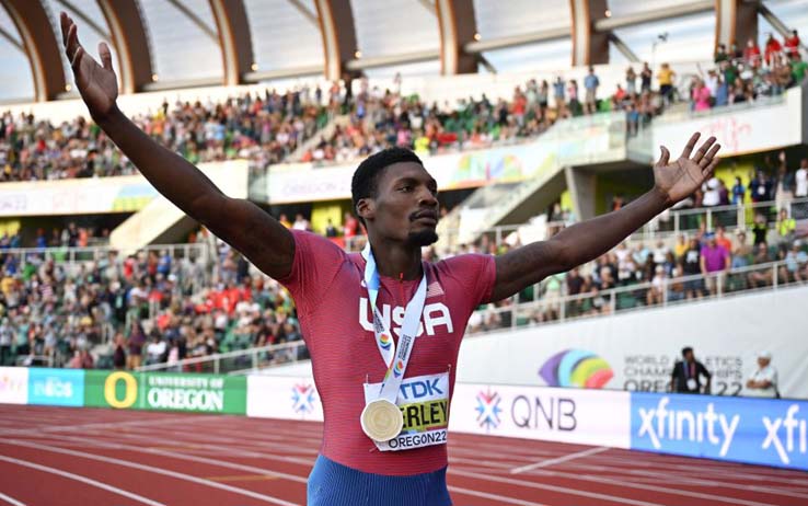 Mondiali Atletica : americano Fred Kerley oro nei 100 m