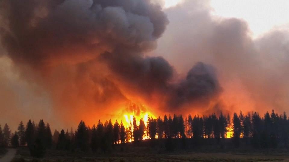 Presidente Biden :  Incendi causati dai mutamenti clima