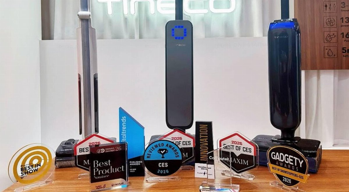 Il Modern Living di Tineco conquista i media globali al CES 2026