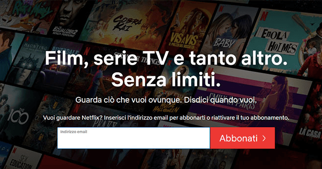 netflix costo