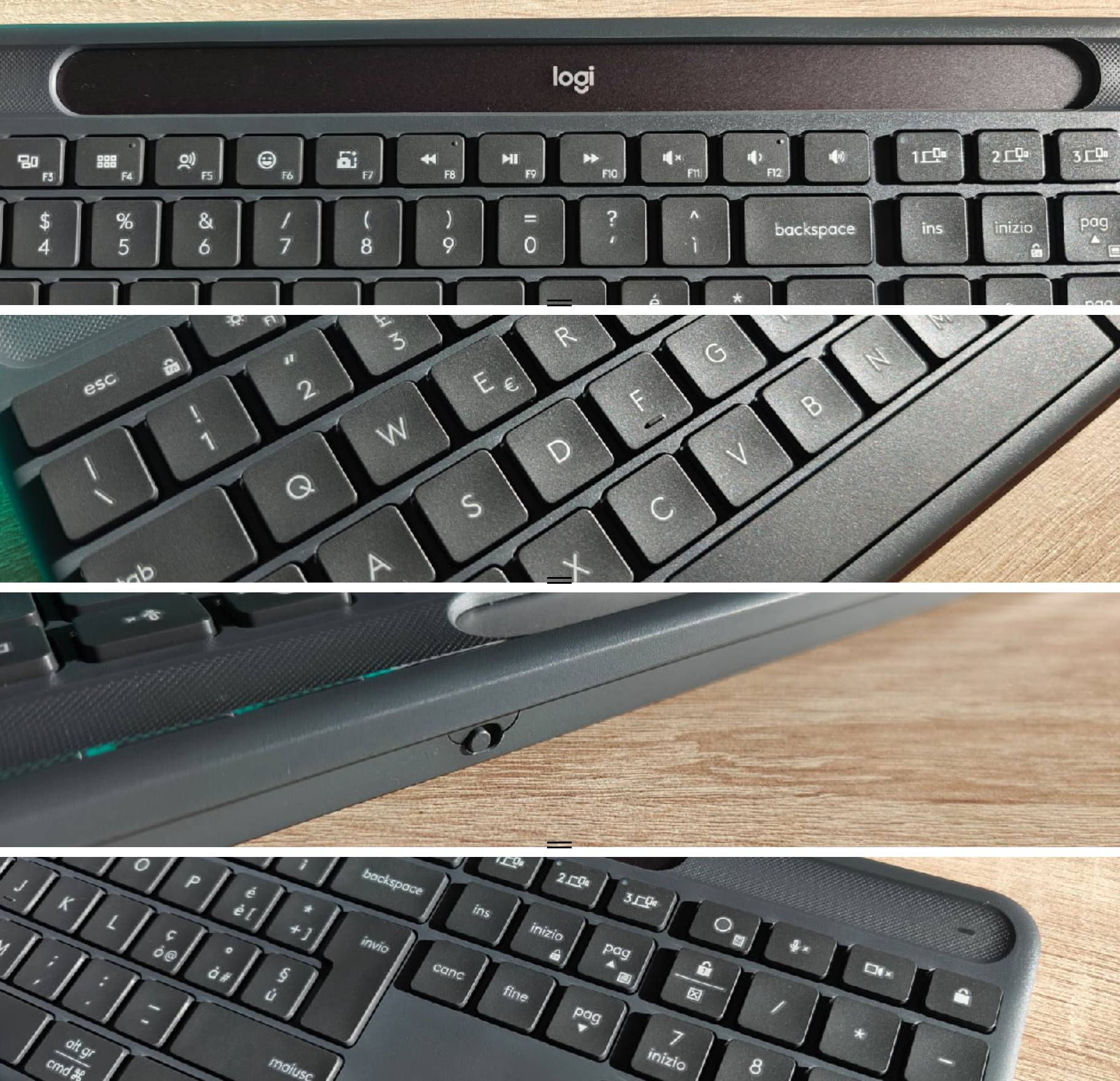 recensione logitech Recensione Logitech Signature Slim Solar+ K980