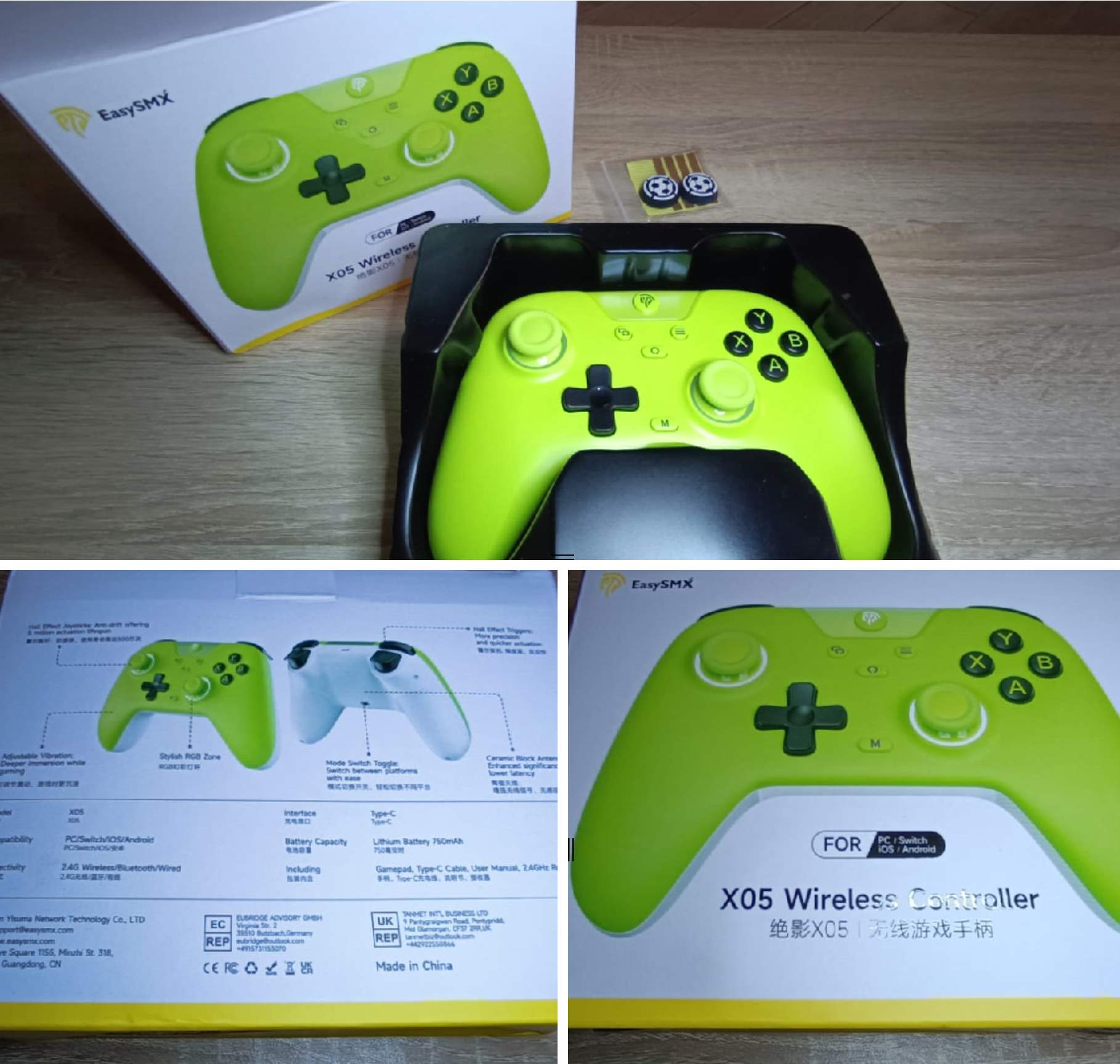 controller easysmx Controller EasySMX X05 Recensione