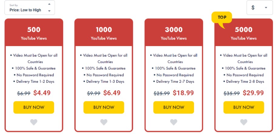 Come comprare visualizzazioni su YouTube nel 2022: top 5 siti