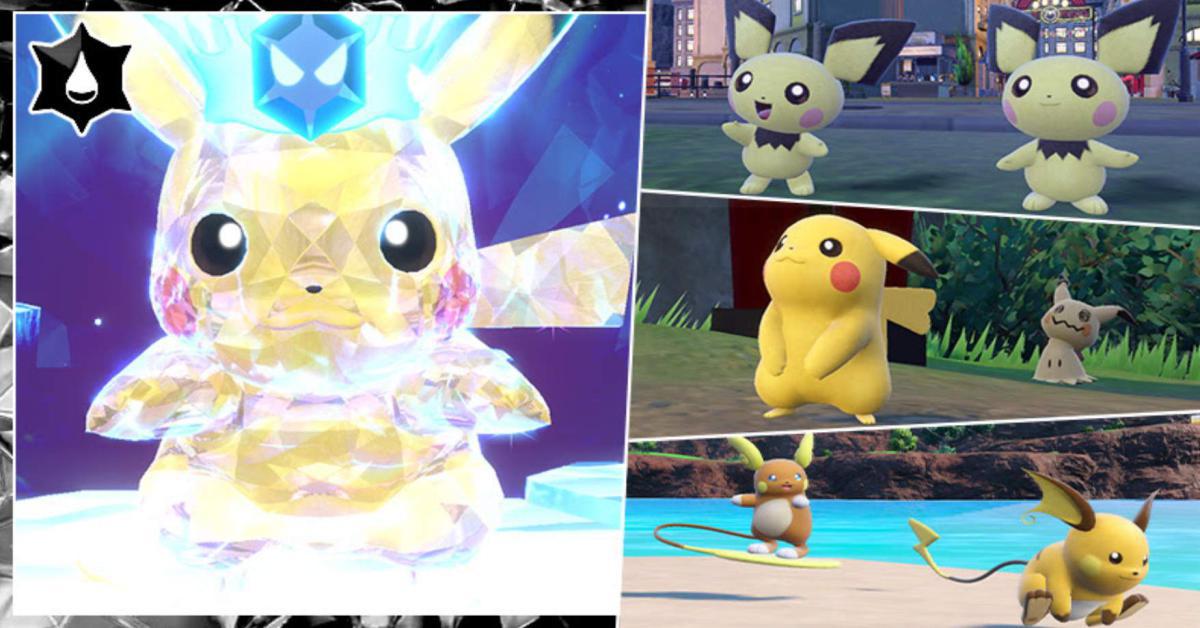 CERCA PIKACHU E I SUOI AMICI IN POKÉMON SCARLATTO E POKÉMON VIOLETTO  