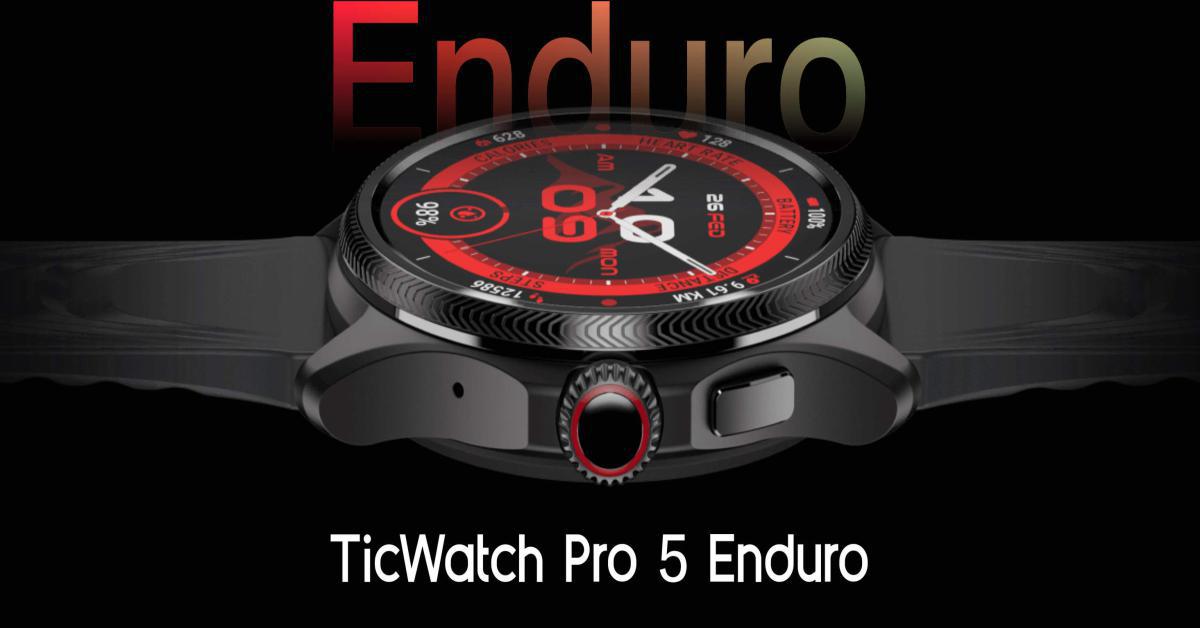 MOBVOI PRESENTA TICWATCH PRO 5 ENDURO