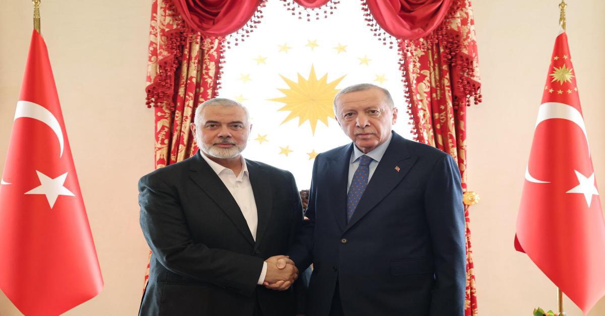 Gaza - Erdogan vede capo politico di Hamas: Israele pagherà prezzo oppressione