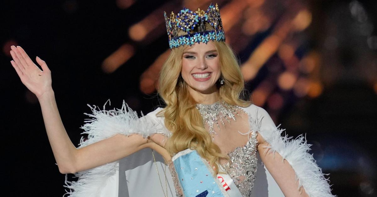 Miss Mondo 2024 è Krystyna Pyszková: alla finale ha indossato un abito di cristalli