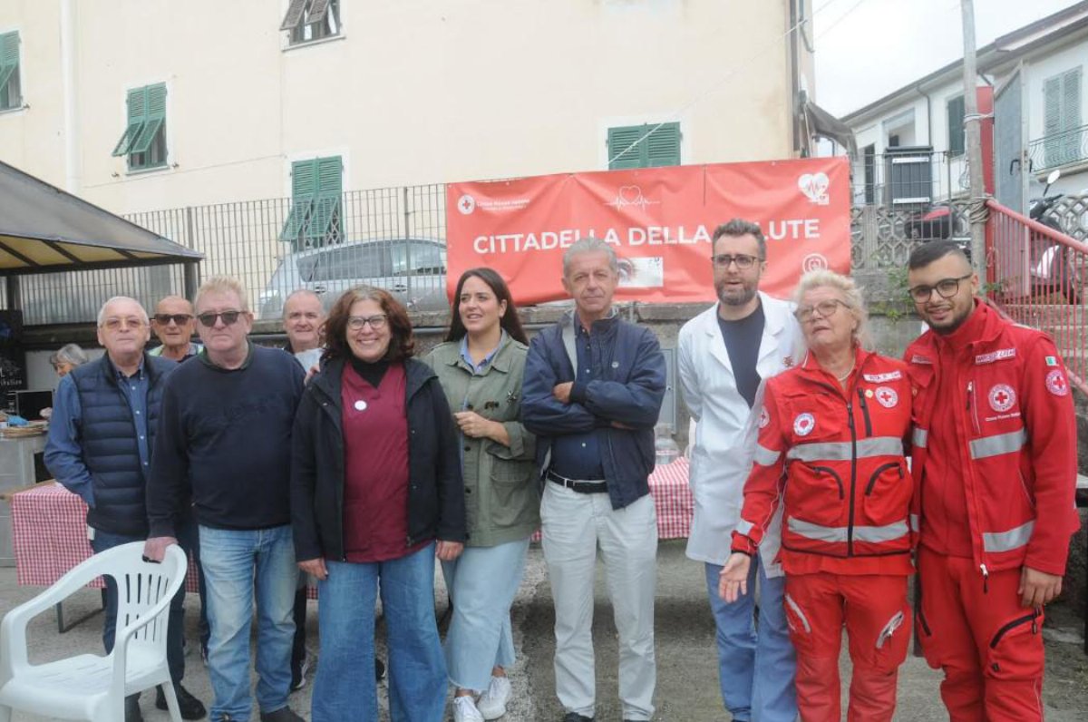 Successo per la giornata di prevenzione alla Croce Rossa di Albiano Magra: oltre 5000 servizi e centinaia di visite specialistiche