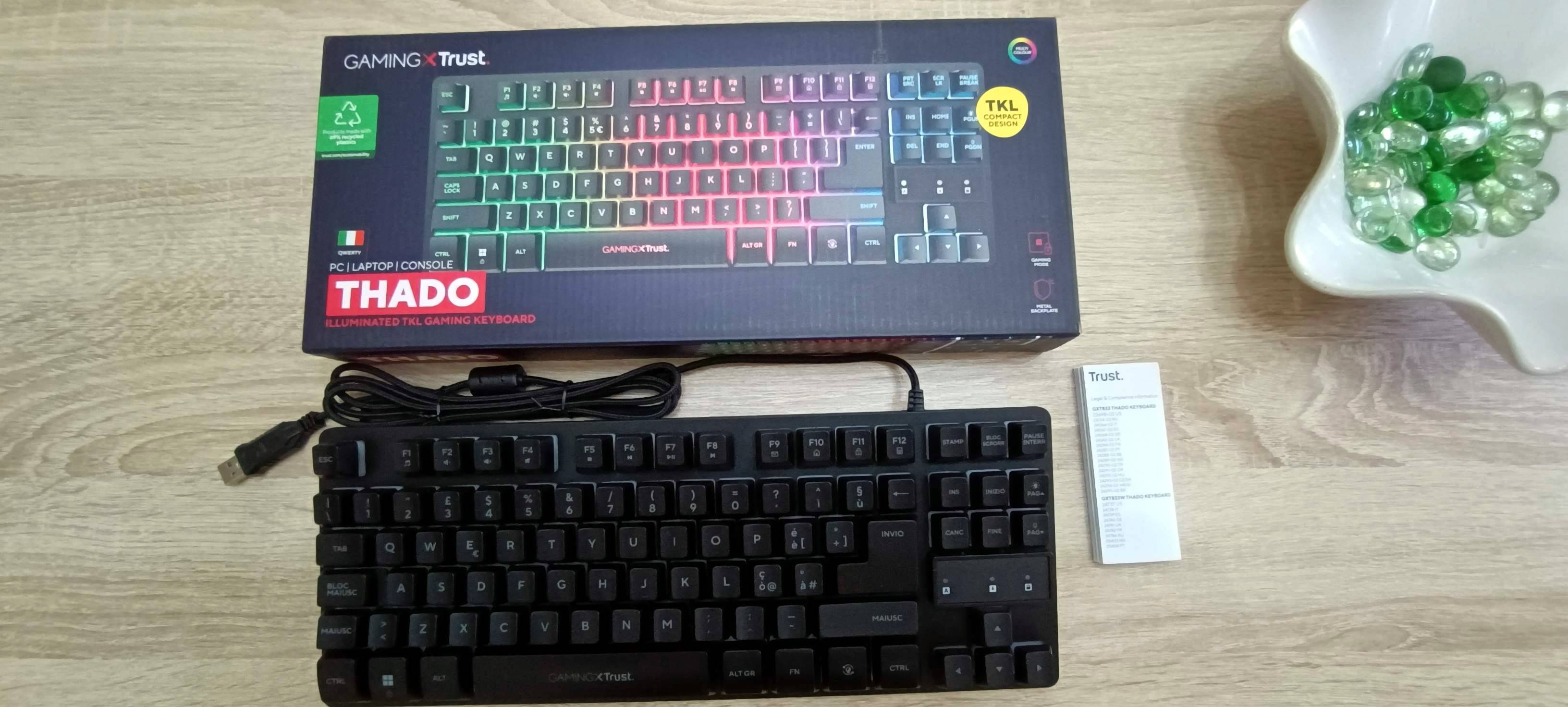 trust gaming Trust Gaming GXT 833 Thado Recensione