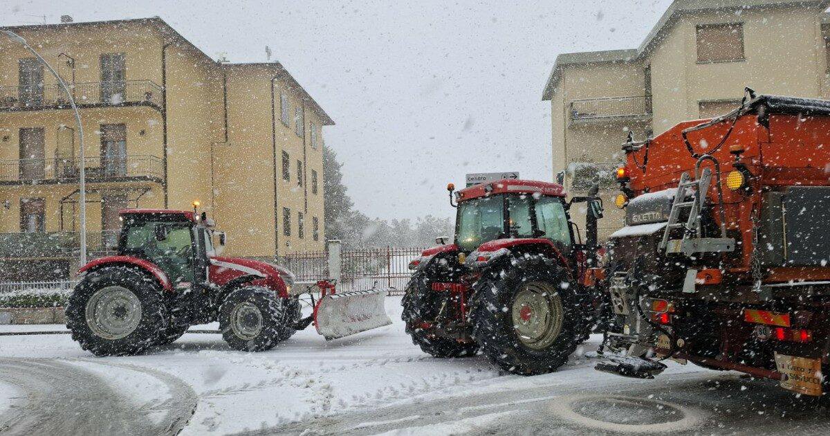 Ondata polare in Italia con temperature estreme e neve in Puglia