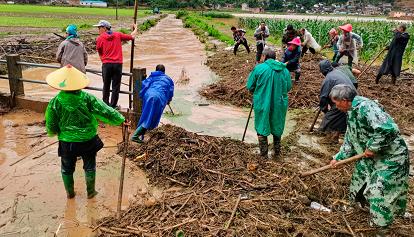 In Cina dieci morti per le piogge torrenziali