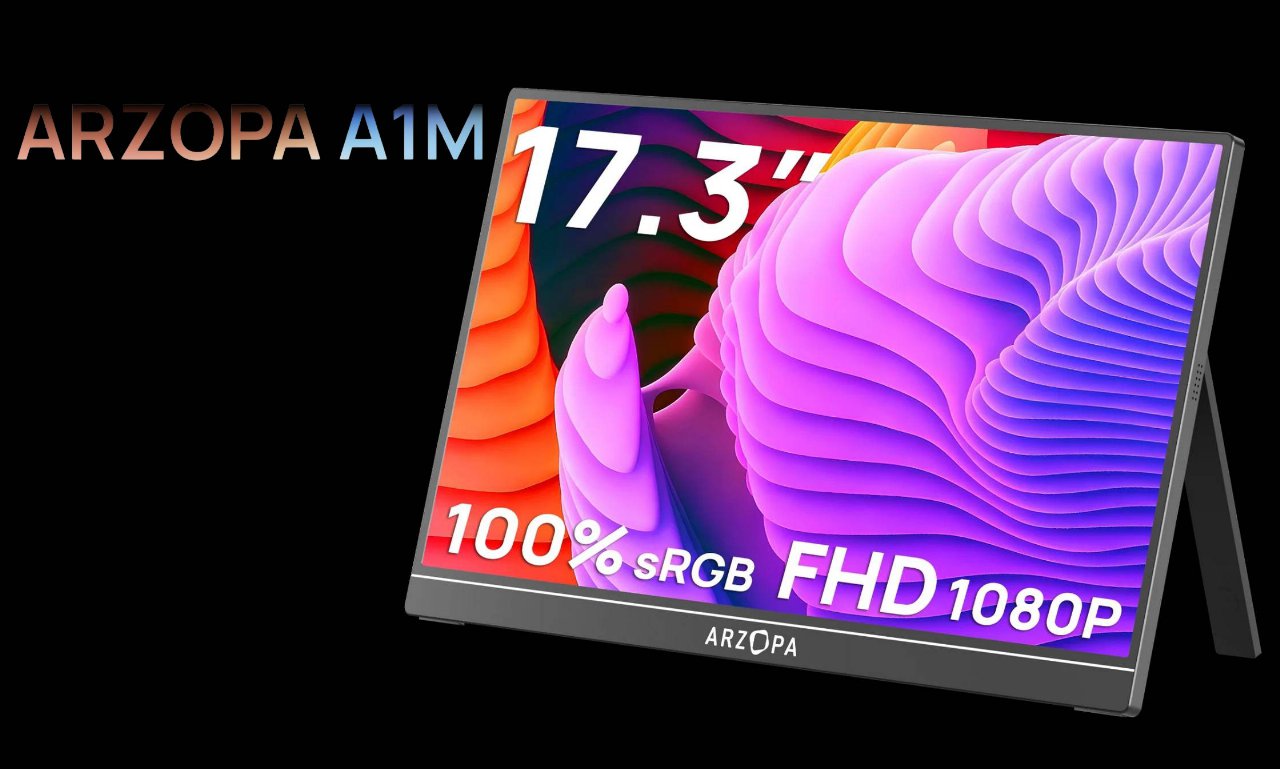 Recensione ARZOPA A1M Monitor Portatile 17,3 FHD