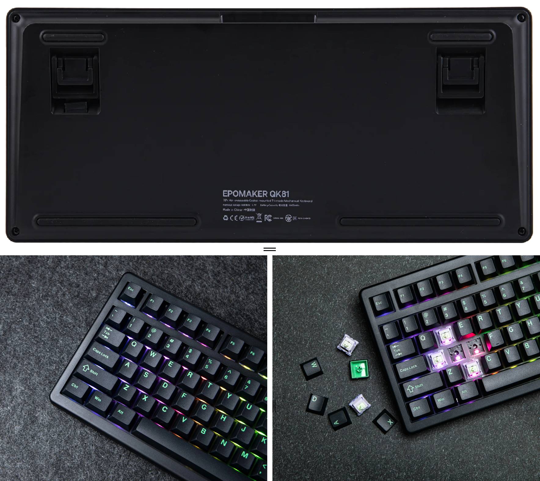 recensione epomaker Recensione Epomaker QK81