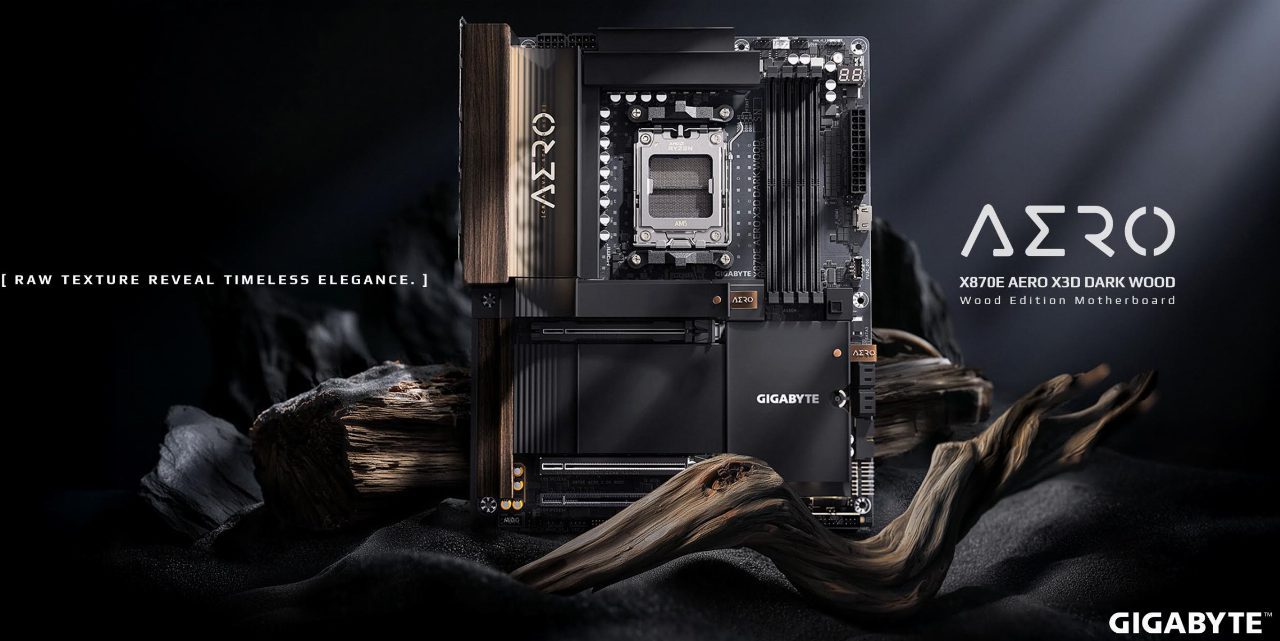 Gigabyte X870E Aero X3D Dark Wood, design e prestazioni nella nuova scheda madre Gigabyte X870E Aero X3D Dark Wood, design e prestazioni nella nuova scheda madre