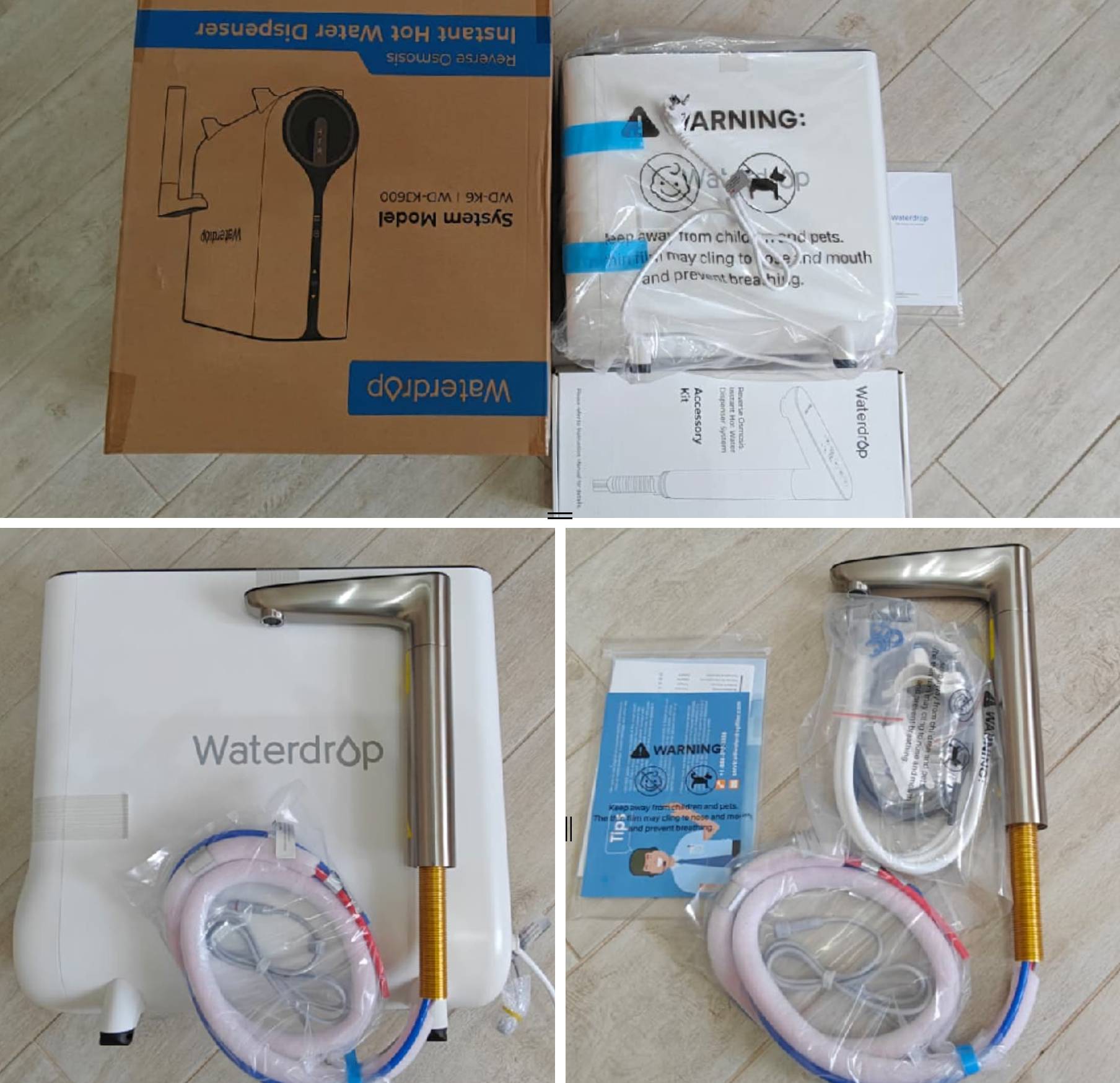 recensione waterdrop Recensione Waterdrop K6 - Water Dispenser RO System