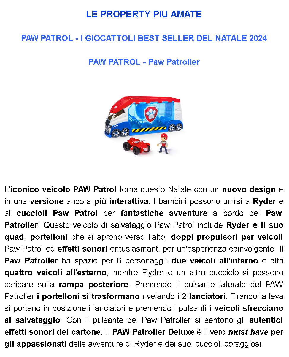 SPIN MASTER - Le novità del Natale 2024 