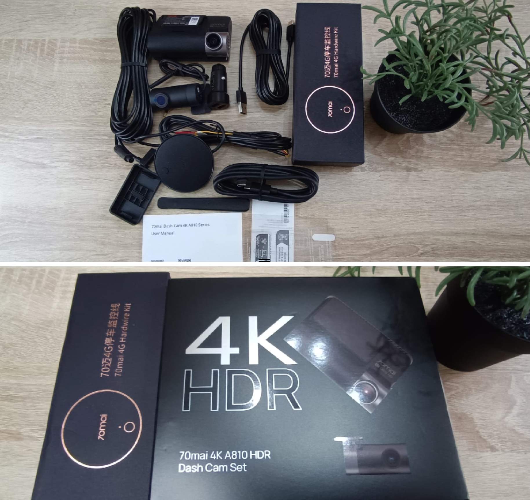 70mai Dash Cam 4K A810 Recensione