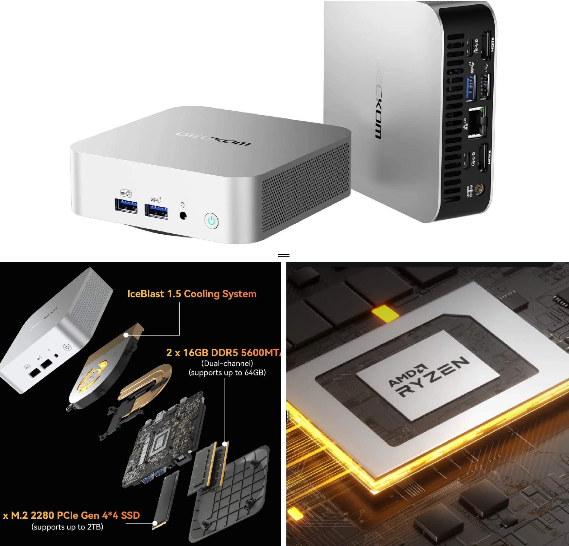 GEEKOM A8 Mini PC Recensione