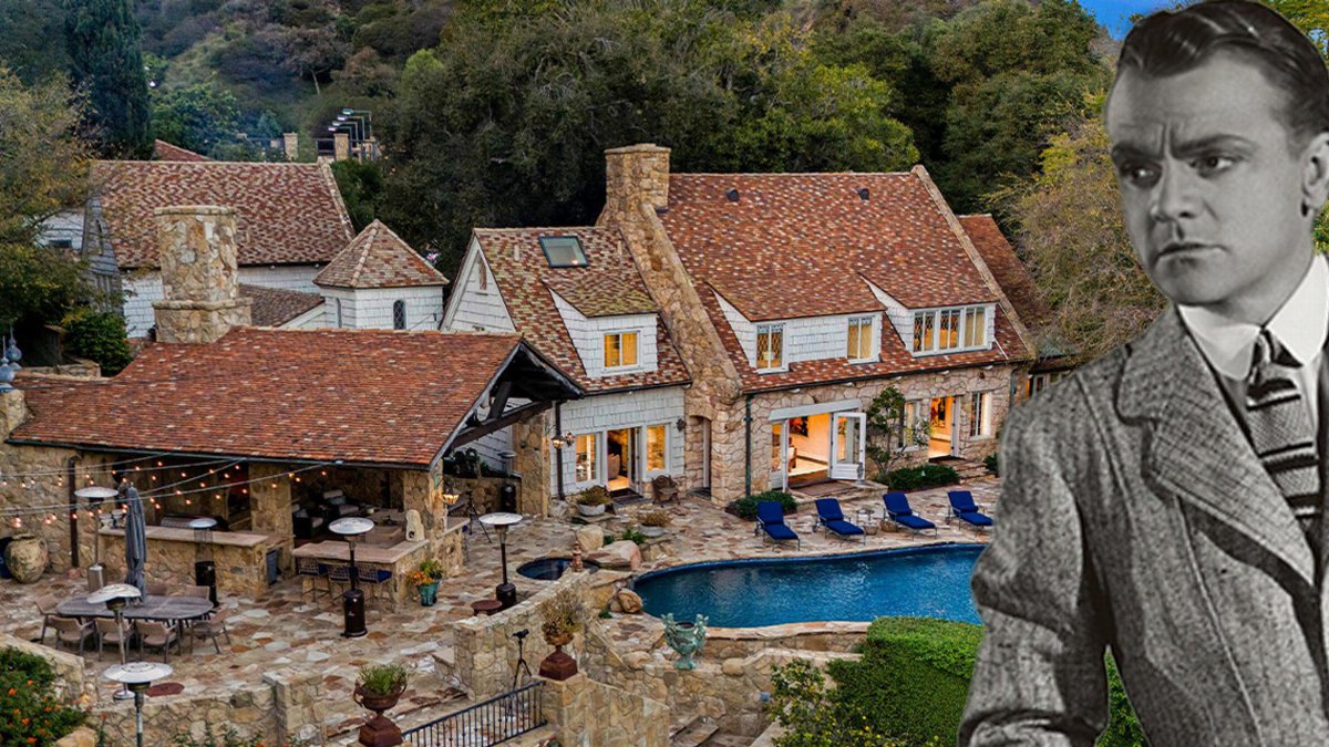 La storica villa di James Cagney a Beverly Hills in vendita per 38,5 milioni