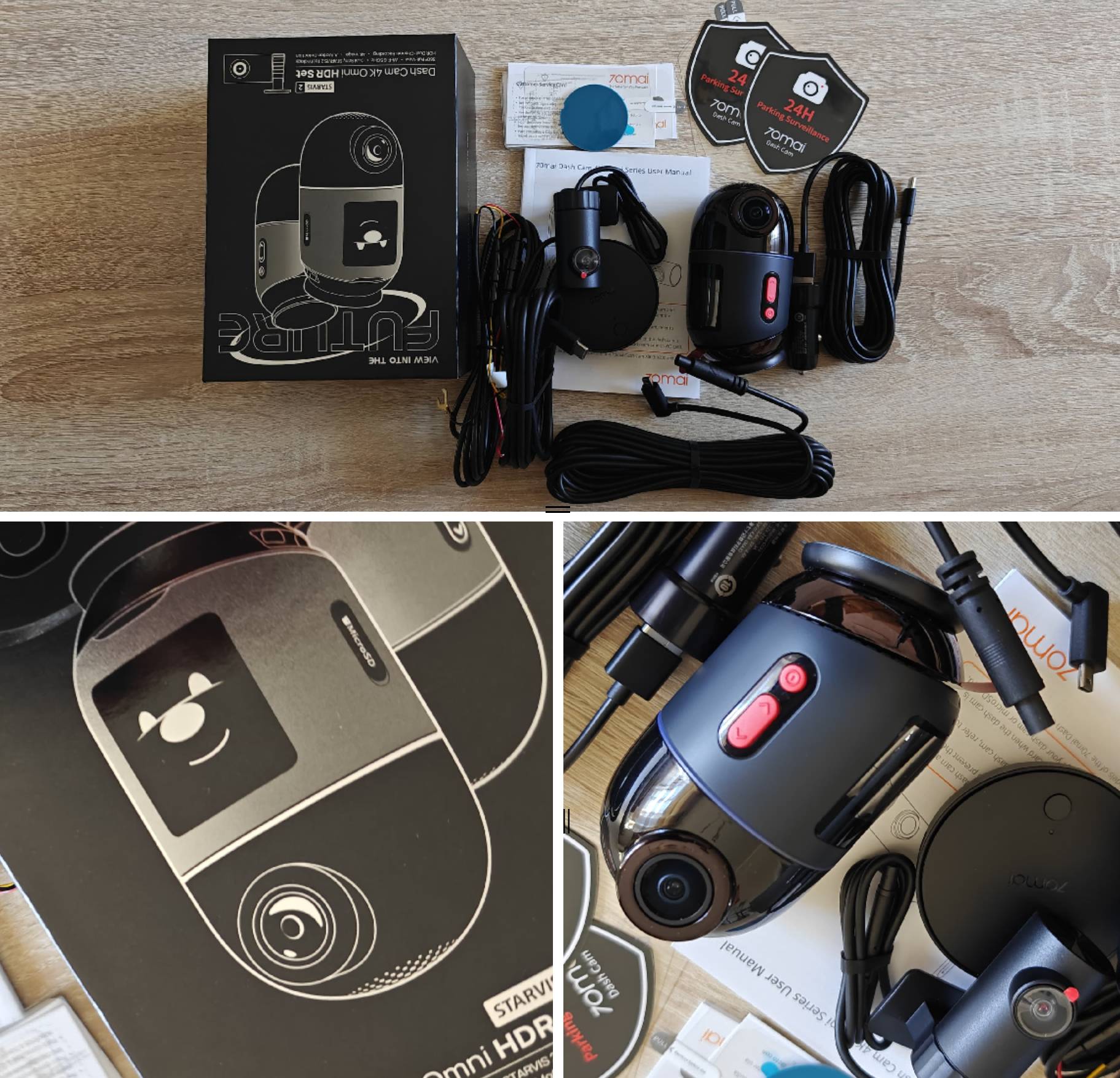 Recensione Dash Cam 70mai 4K Omni