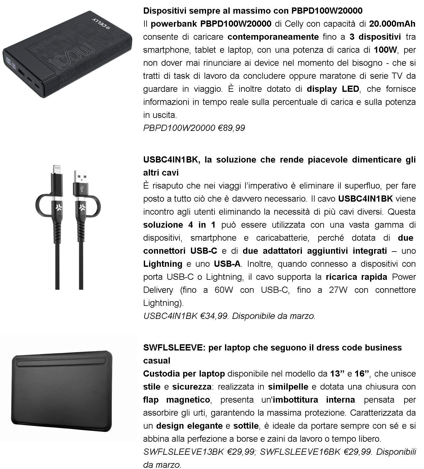 Lavorare da remoto con gli accessori tech di Celly