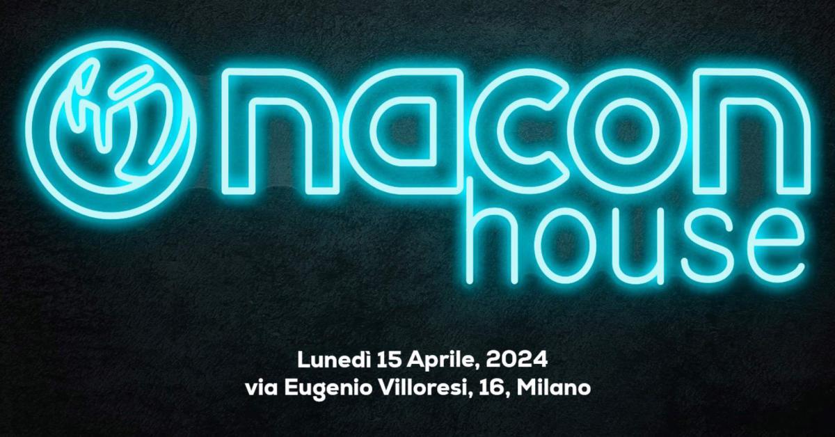 Presentazione Nacon House: apre le porte nel cuore della città durante la Design Week.