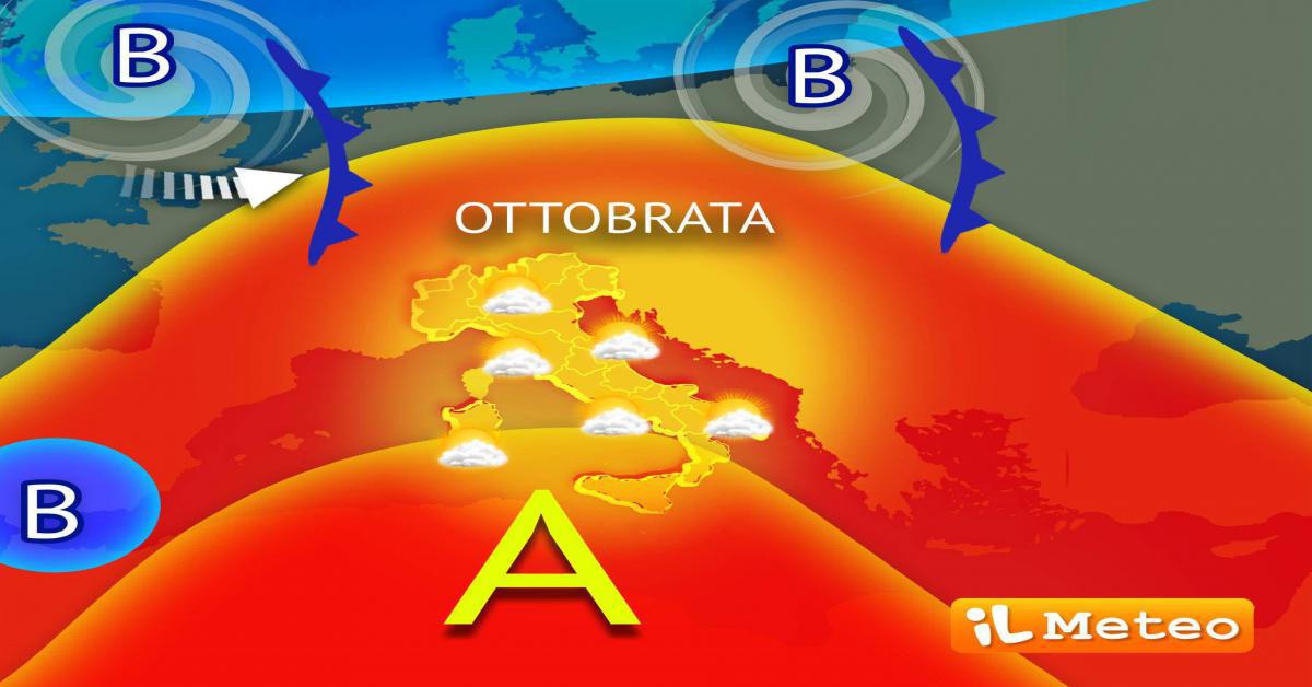Meteo, Ottobrata in arrivo: sole e temperature miti su tutta Italia