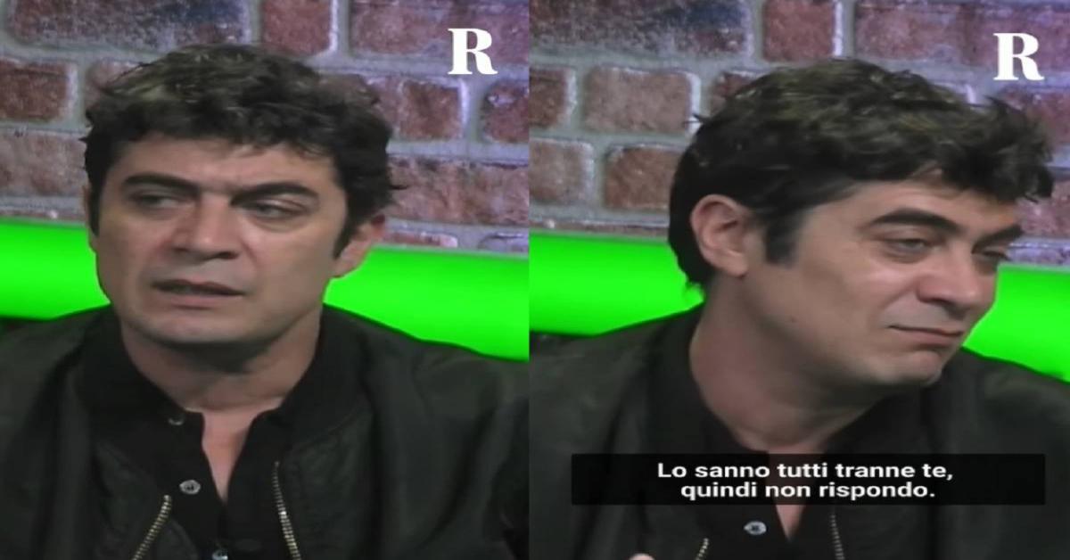 Riccardo Scamarcio irritato alla domanda sulla fidanzata Benedetta Porcaroli