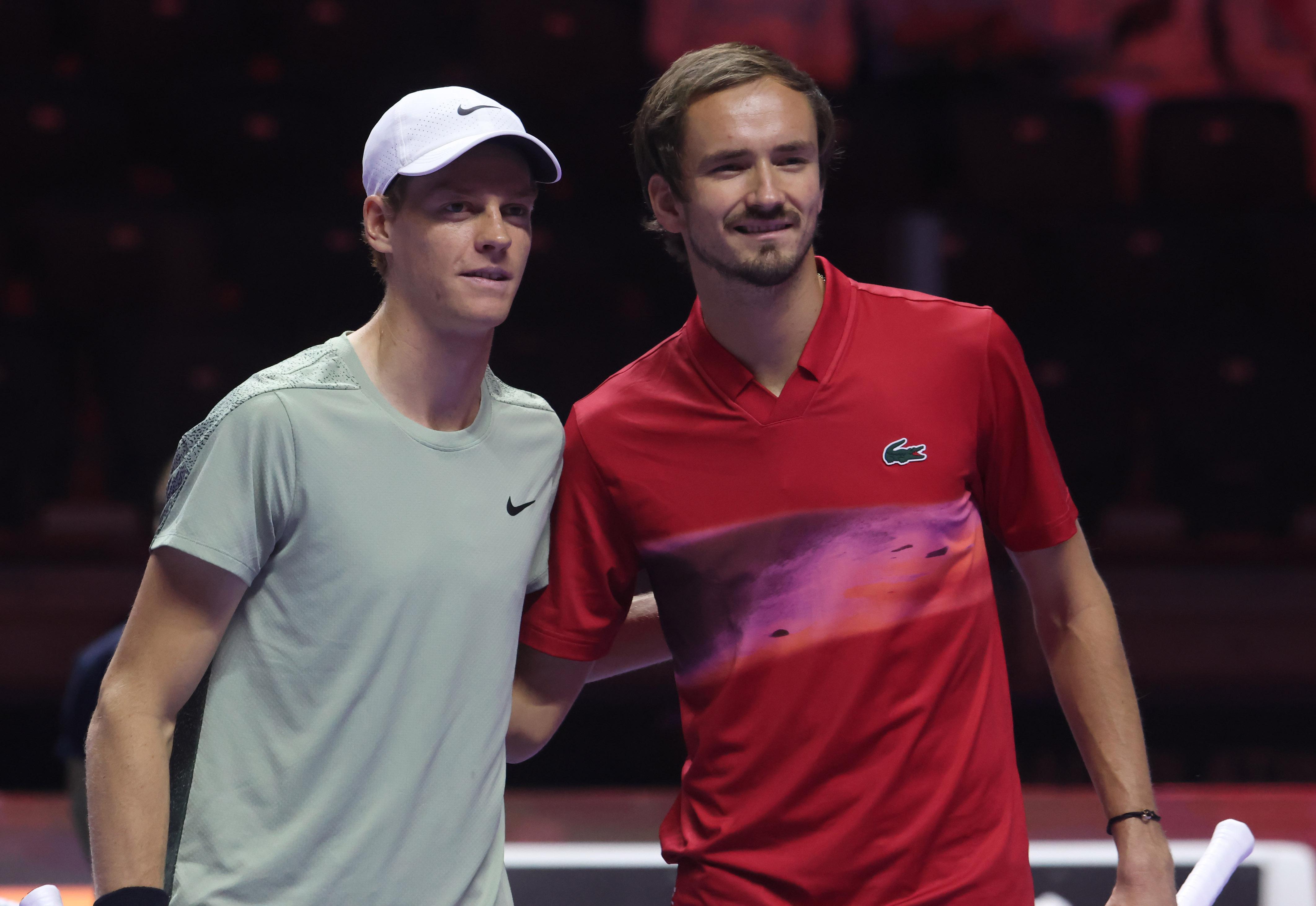 Sinner domina Medvedev e accede alla semifinale del Six Kings Slam