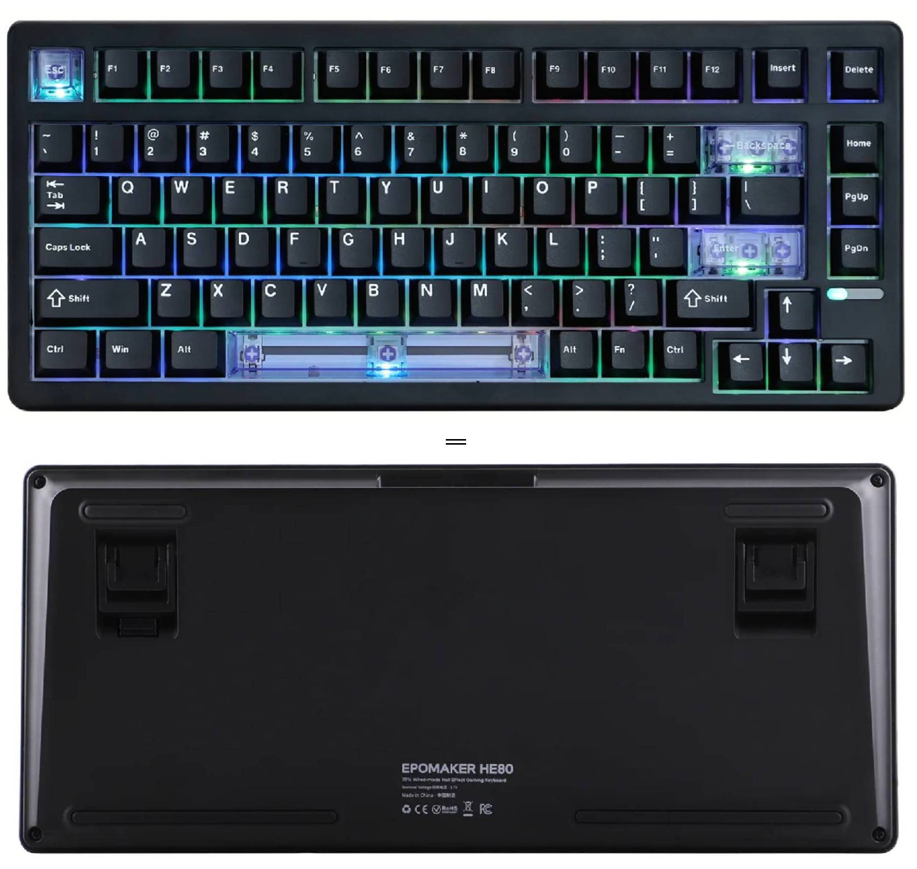 Recensione EPOMAKER HE80