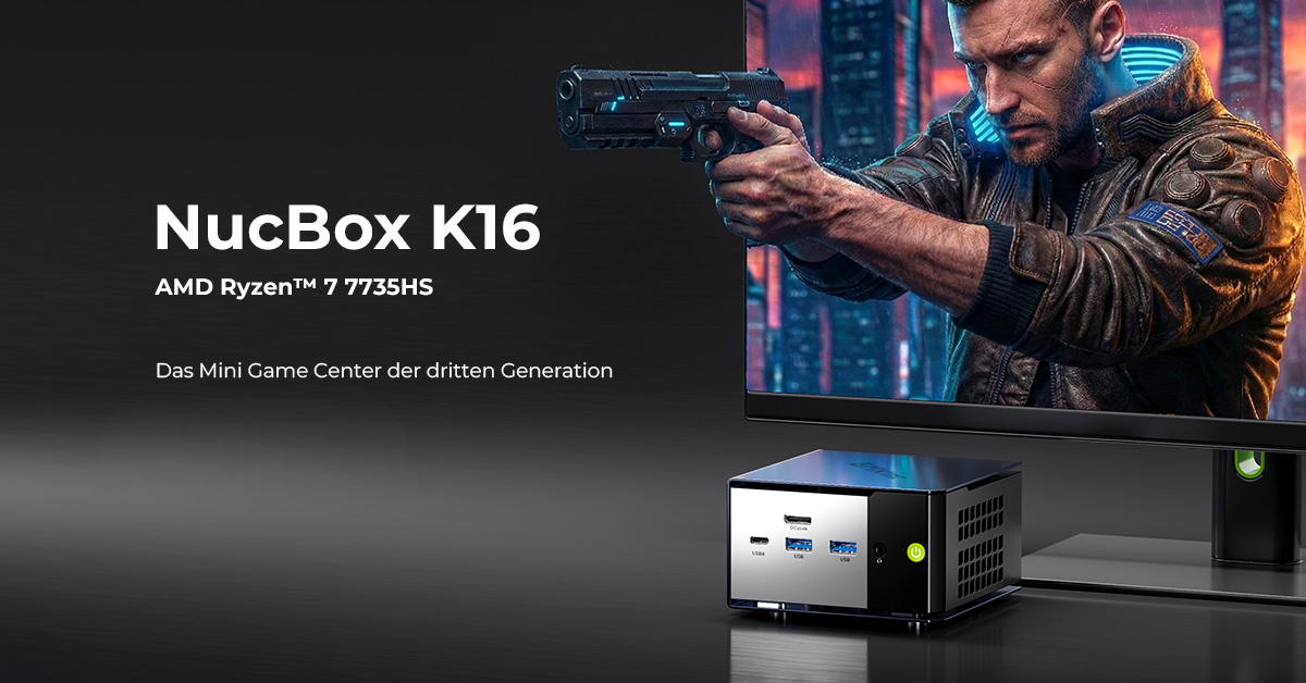 GMKtec lancia il mini PC NucBox K16 GMKtec lancia il mini PC NucBox K16