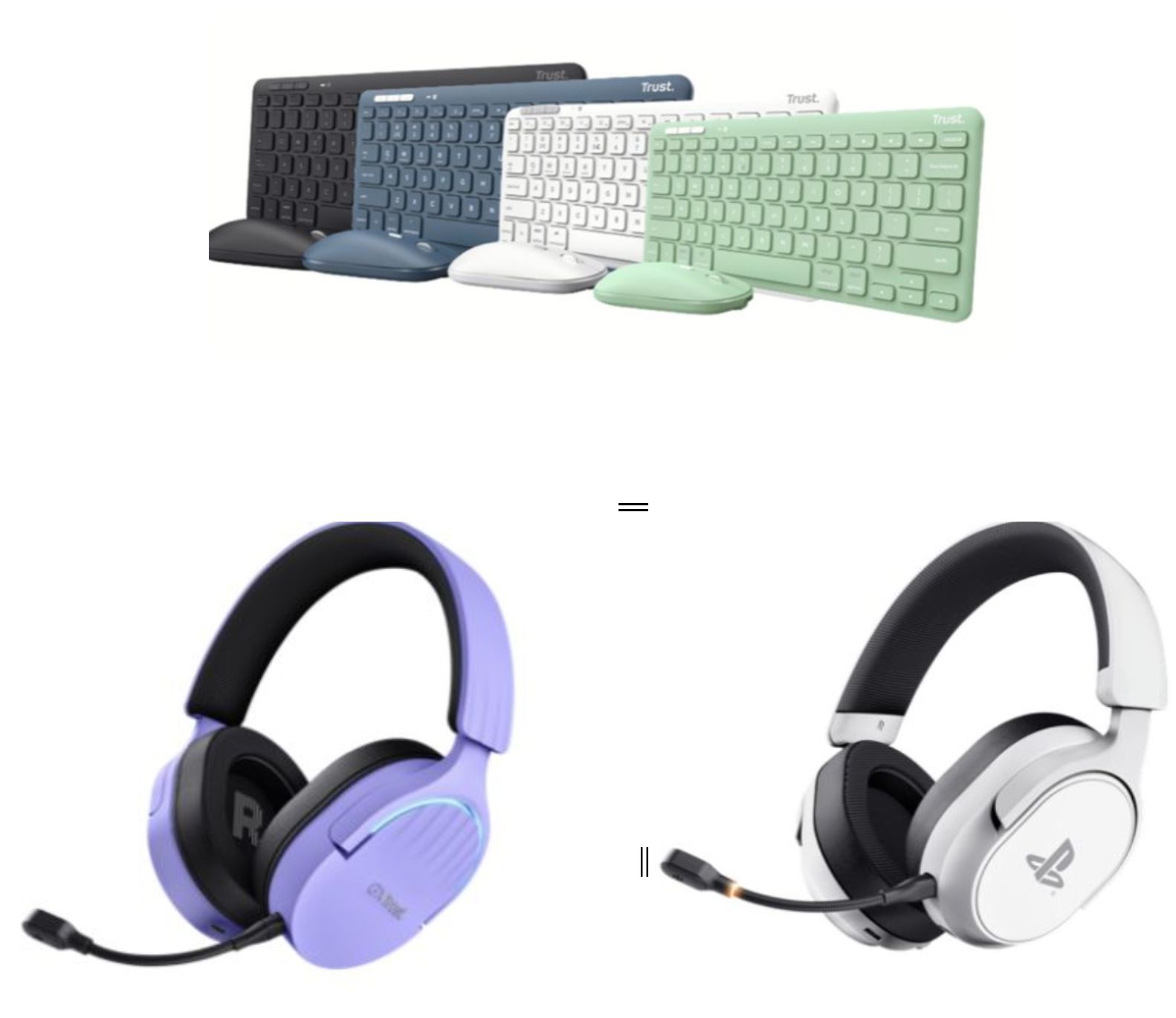 Trust lancia periferiche per gaming e smart working, design ergonomico e soluzioni wireless per la casa