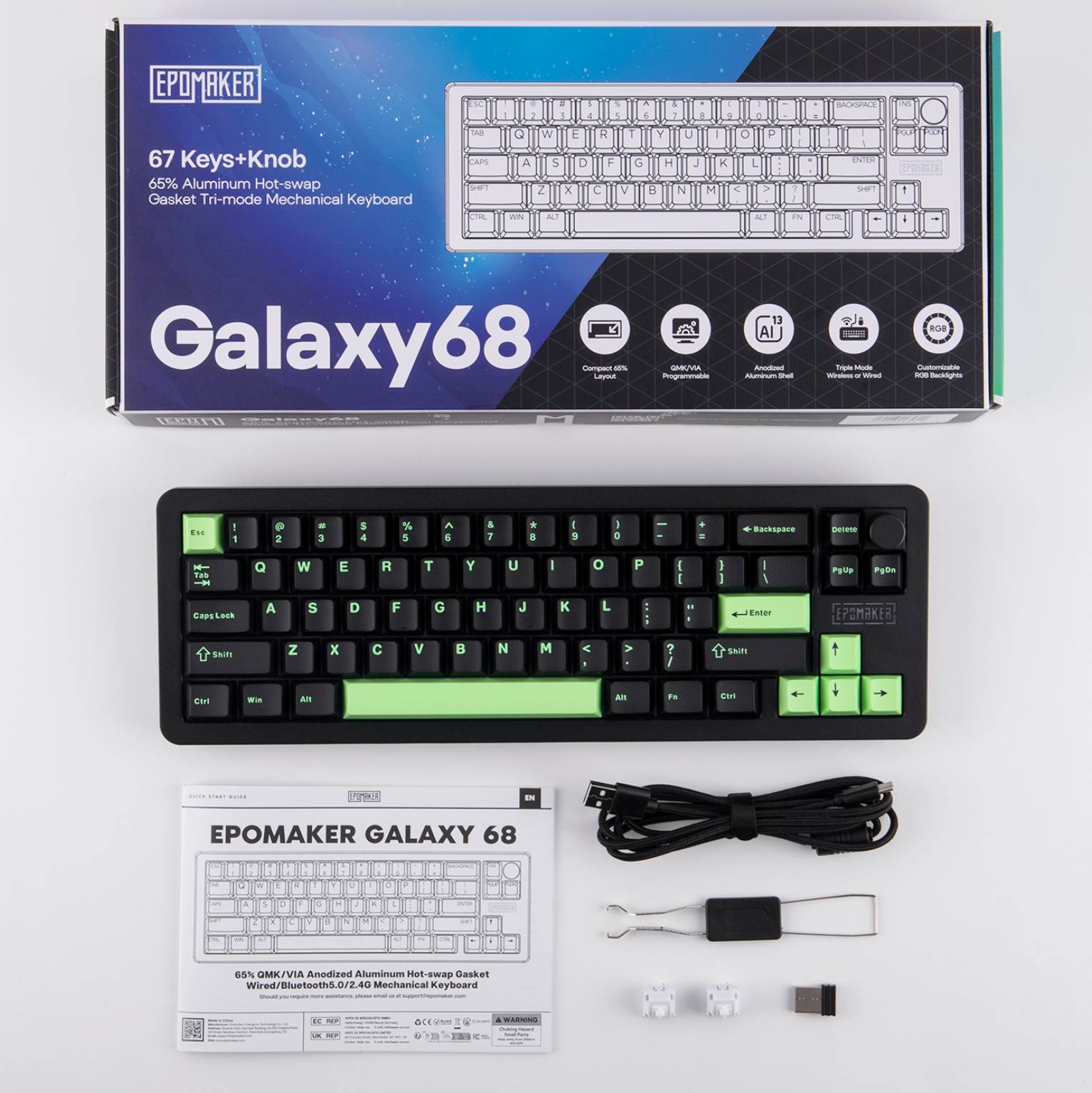 recensione epomaker Recensione Epomaker Galaxy68