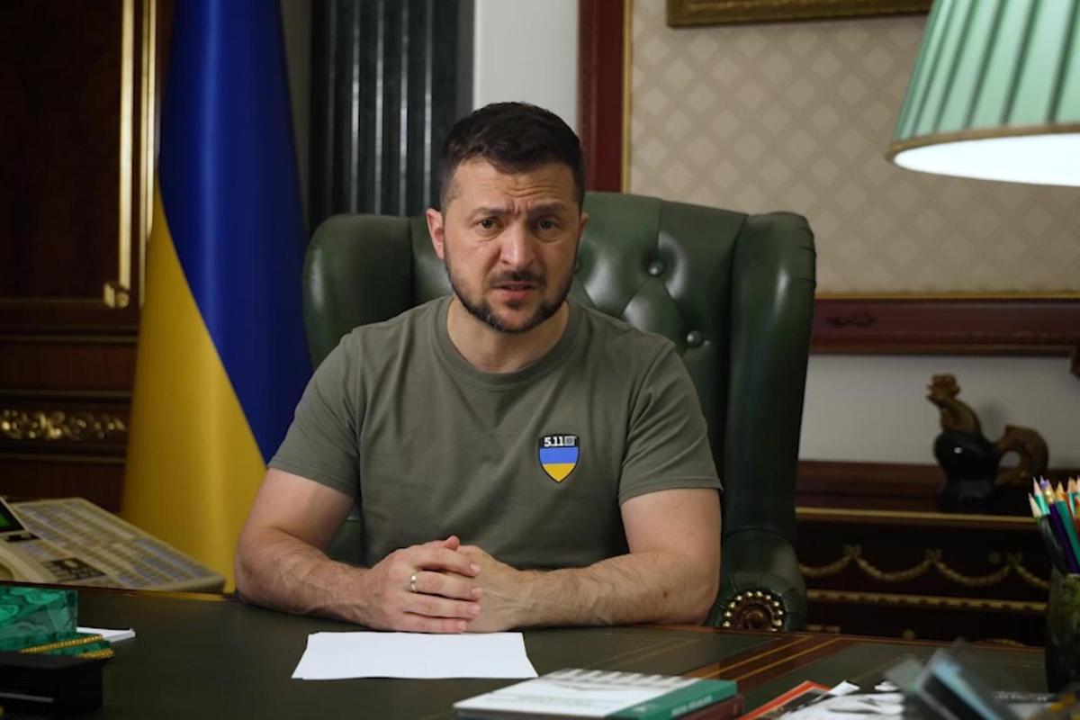 presidente ucraino Zelensky su grano : presto per celebrare