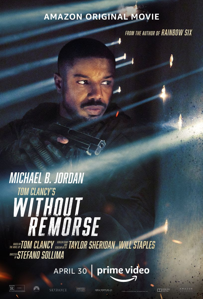 WITHOUT REMORSE diretto da Stefano Sollima con Michael B. Jordan dal 30 aprile su Amazon Prime Video