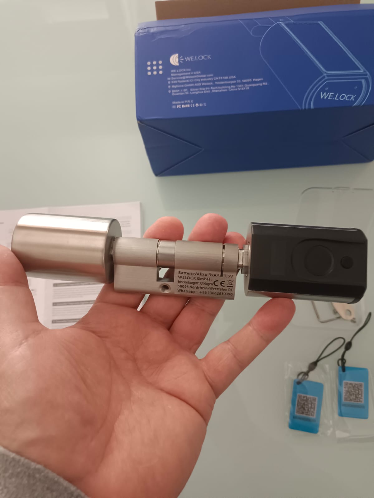 recensione serratura Recensione serratura elettronica Welock Smart Lock Touch63