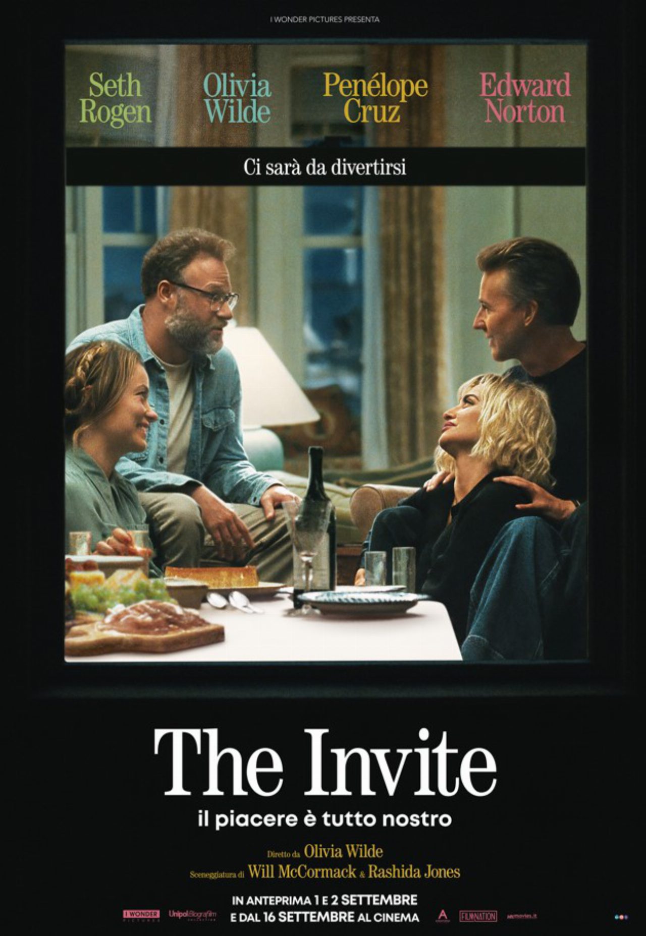 The Invite - Il piacere è tutto nostro, Olivia Wilde porta al cinema una commedia con Penélope Cruz e Seth Rogen