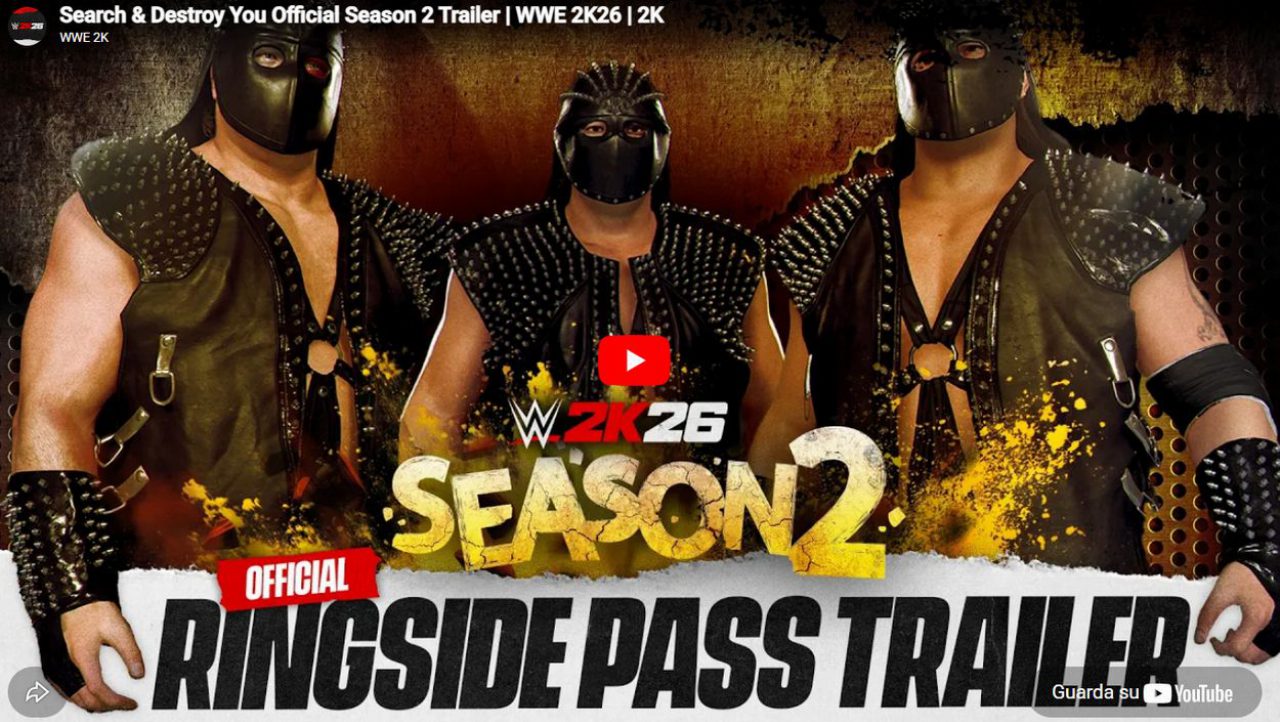 Wwe 2K26 arriva la stagione 2 con nuove superstar e contenuti esclusivi Wwe 2K26 arriva la stagione 2 con nuove superstar e contenuti esclusivi