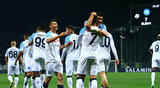 Atalanta Napoli 1-2 : la regia super di Spalletti