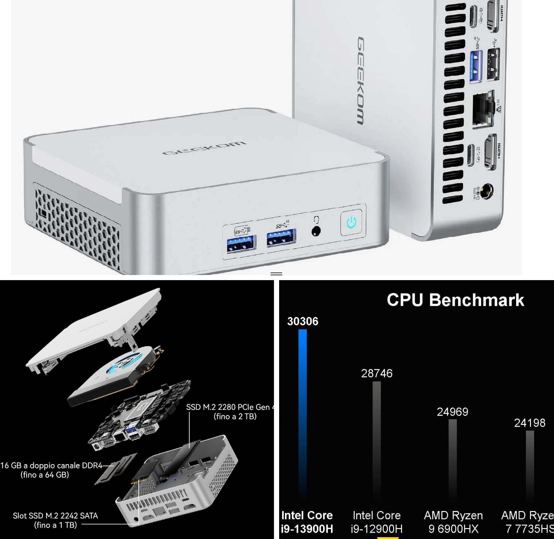 geekom xt13 Geekom XT13 Pro Recensione