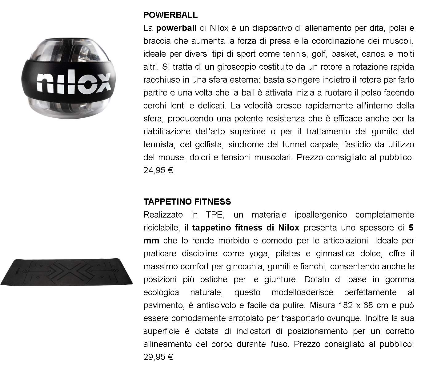 Nuova linea Nilox dedicata all’home fitness