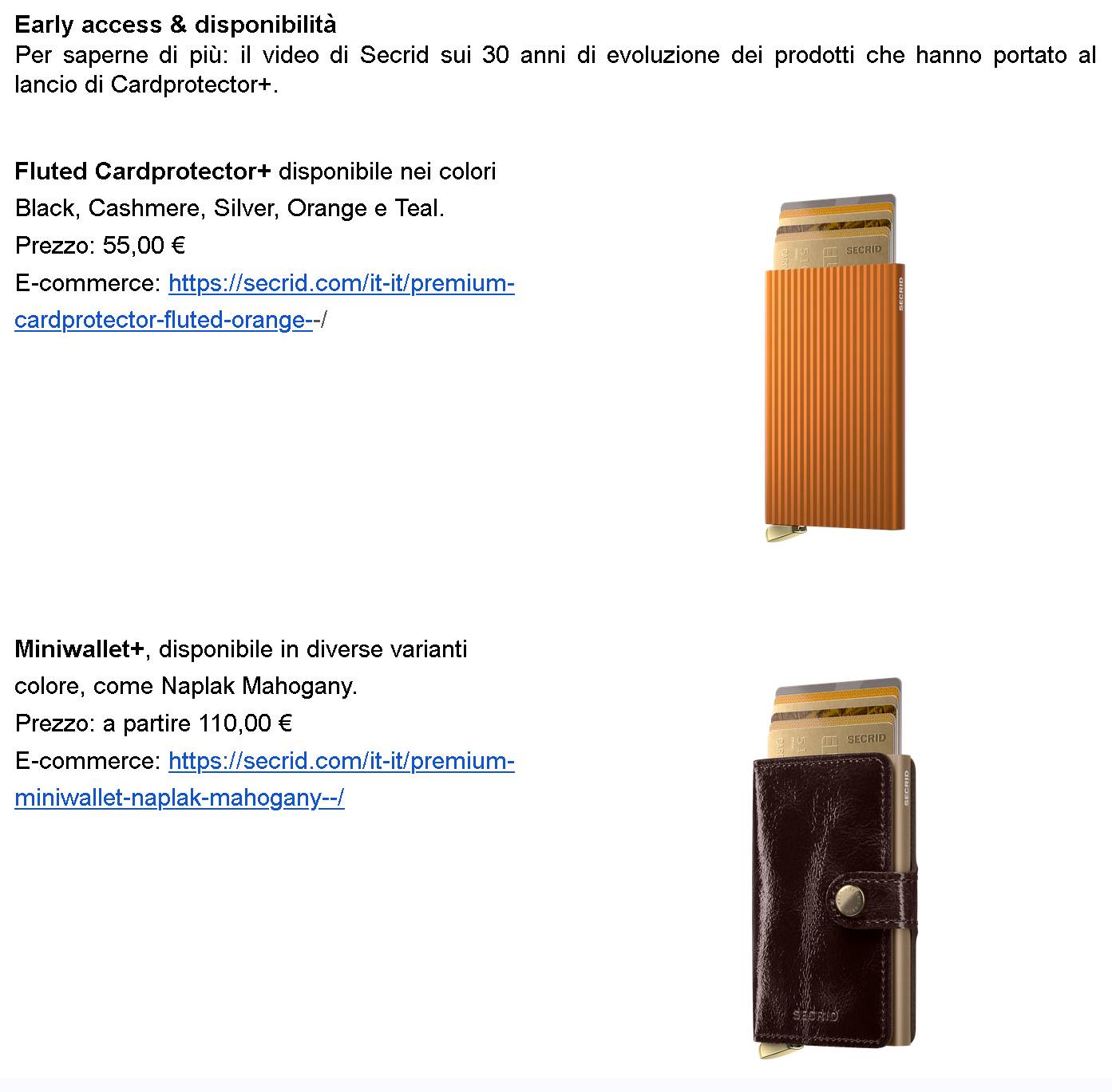 Secrid presenta Cardprotector+: iconico portacarte