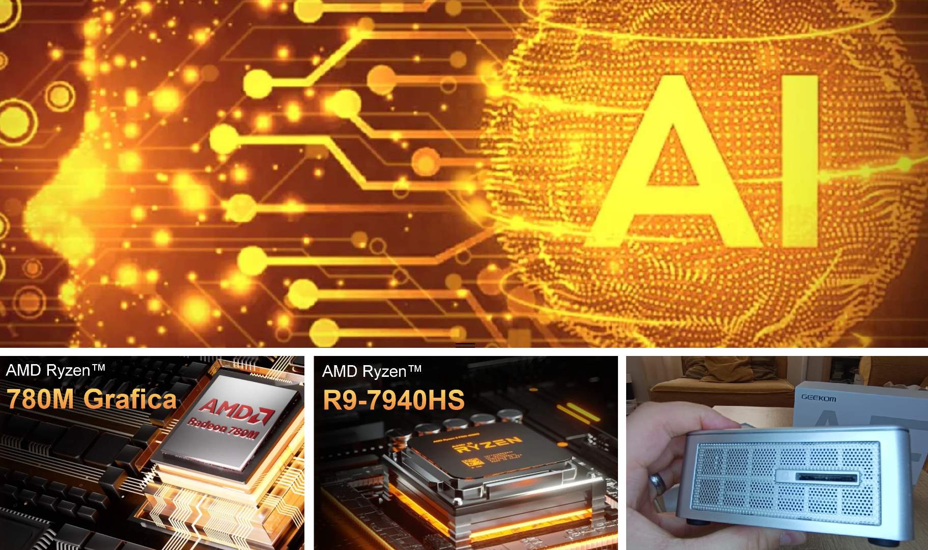 geekom mini GEEKOM AE7 Mini PC Recensione